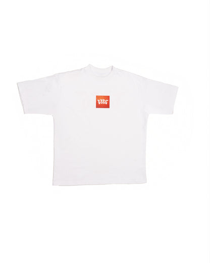 RUSTY LOGO WHITE TEE