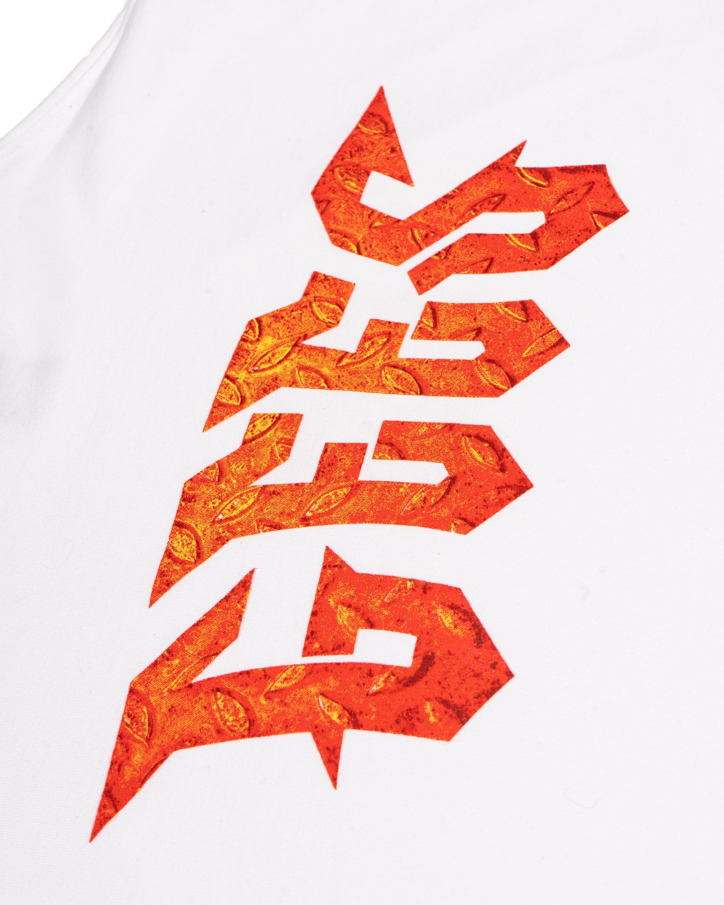 RUSTY LOGO WHITE TEE