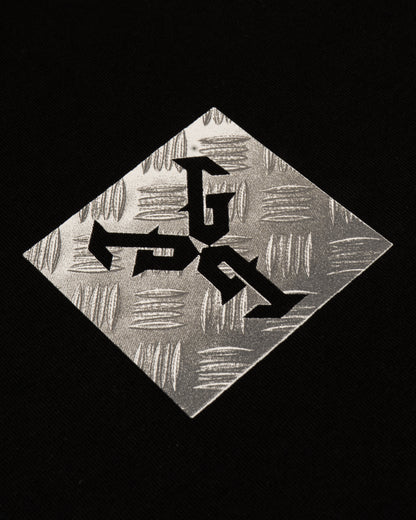 METALLIC LOGO BOX TEE